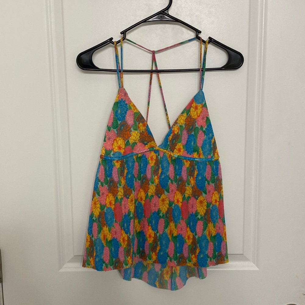 Zara printed top
